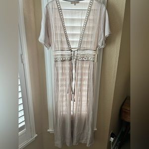 Long tie front coverup